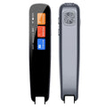 Dark gray universal offline talking scan translation pen for English language study with ABS construction