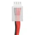 A 7.4V 1200mAh lithium battery for remote control model cars and boats.