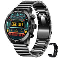 Smart watch for Apple iPhone with Bluetooth calling on a choice of steel or silicone strap.