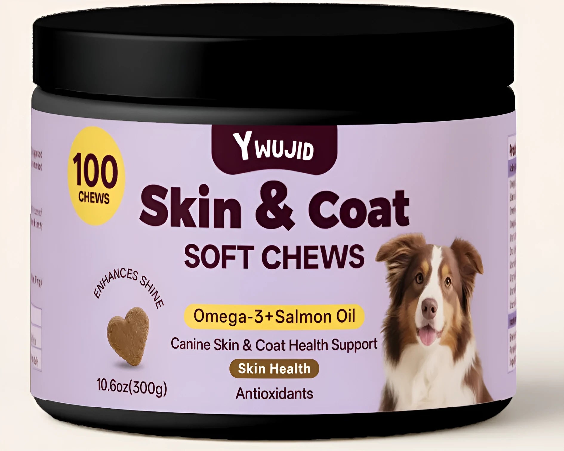 Skin Beauty Hair Soft Granules 300g cat food supplement in bottle for healthy shiny fur