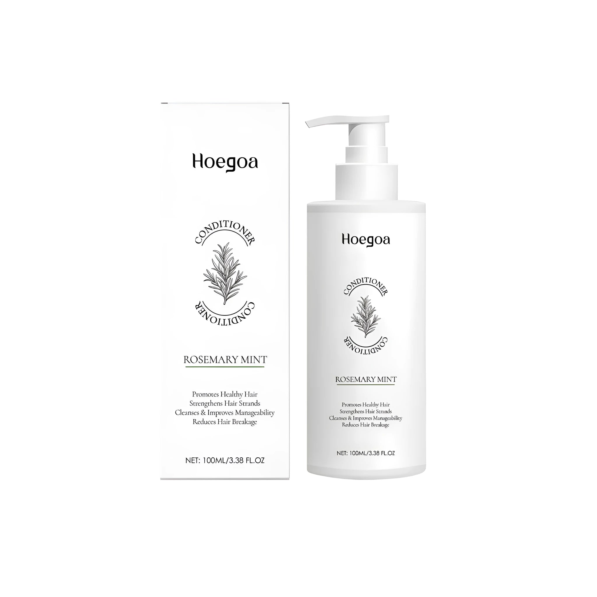 Rosemary Mint Conditioner 100ml tube with green label featuring herb illustrations