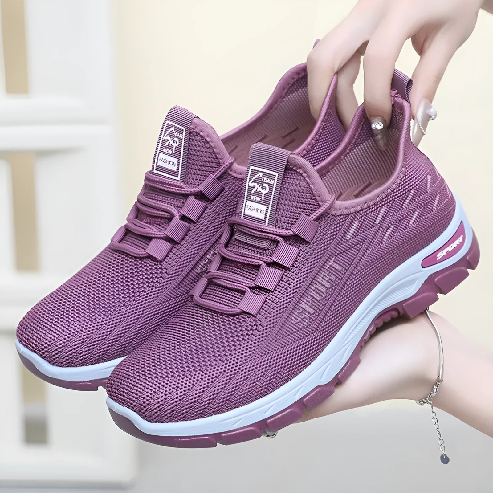 Casual low-top sneakers with a round toe and soft PVC sole, shown in multiple colour options.