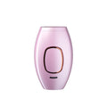 Whole body laser hair removal instrument in white with charger and manual on a colour box
