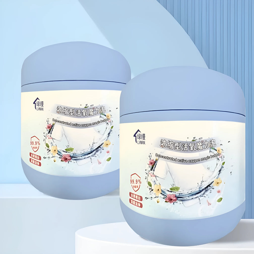 400g bottle of strong decontamination salt fizzer active oxygen bleaching powder for laundry.