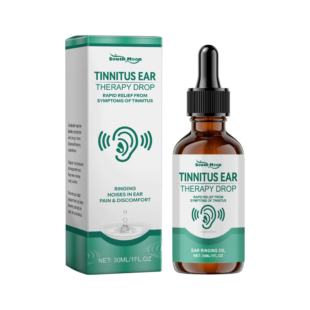 30ml bottle of gentle ear drops for daily cleaning and moisturising to improve comfort