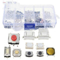 250 piece car patch button touch switch kit in boxed packaging for automotive electrical repairs