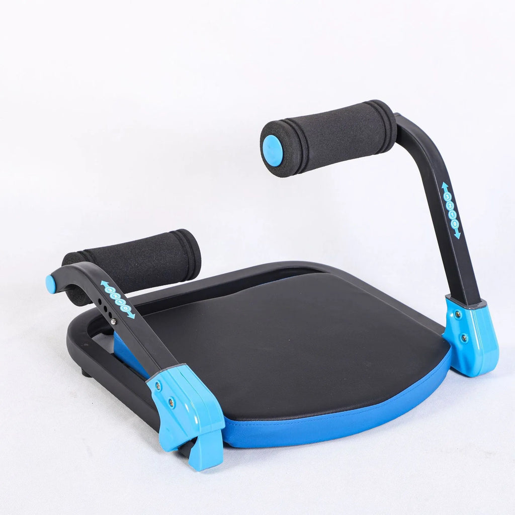 Household mini multifunctional abdominal device in sky blue or red for fitness training