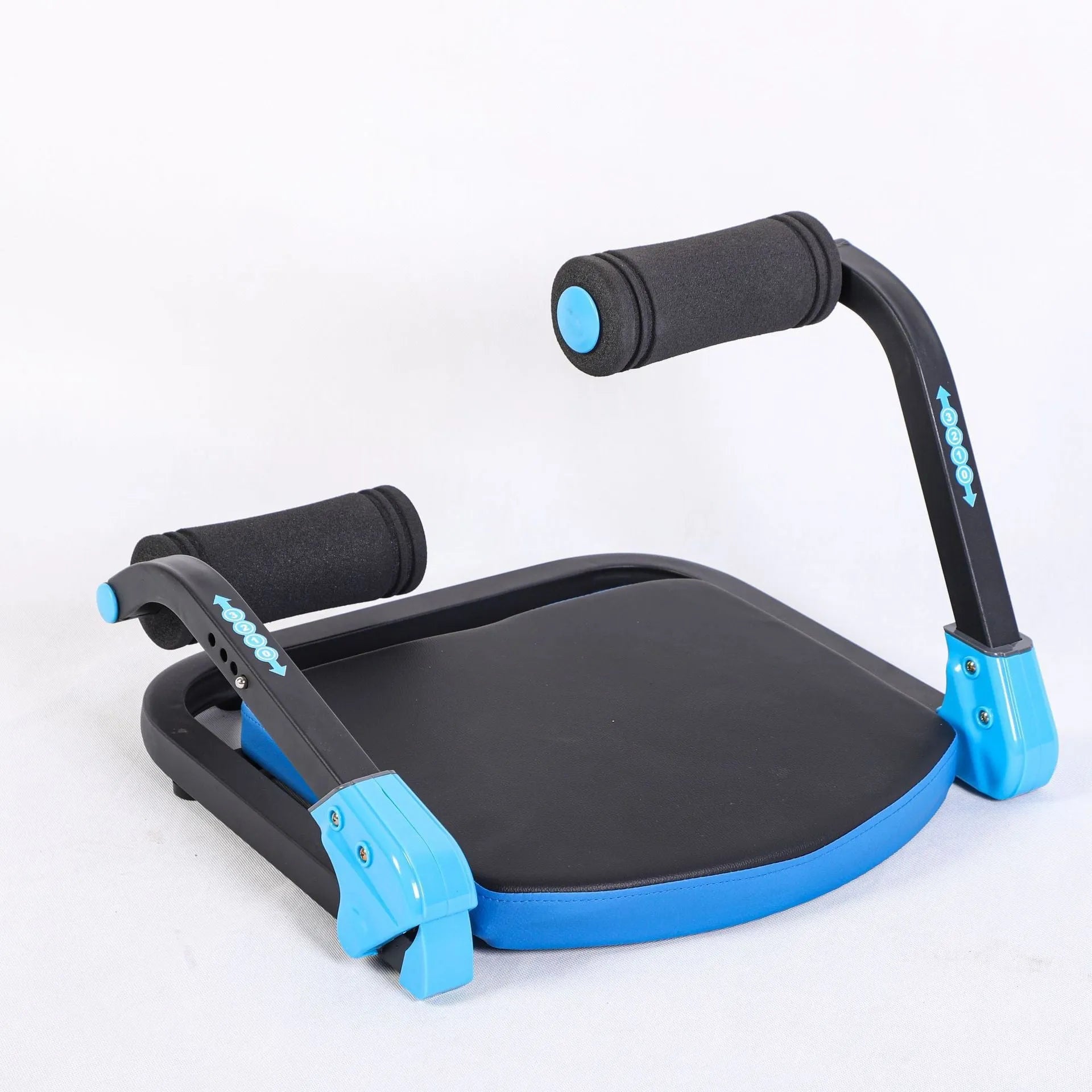 Household mini multifunctional abdominal device in sky blue or red for fitness training