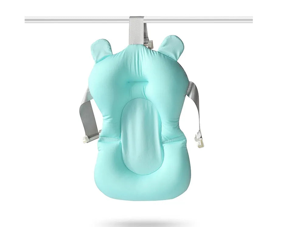Baby Shower Bed Bath in blue colour with three-point buckle and nest mesh cloth floating pad, 0.33kg weight