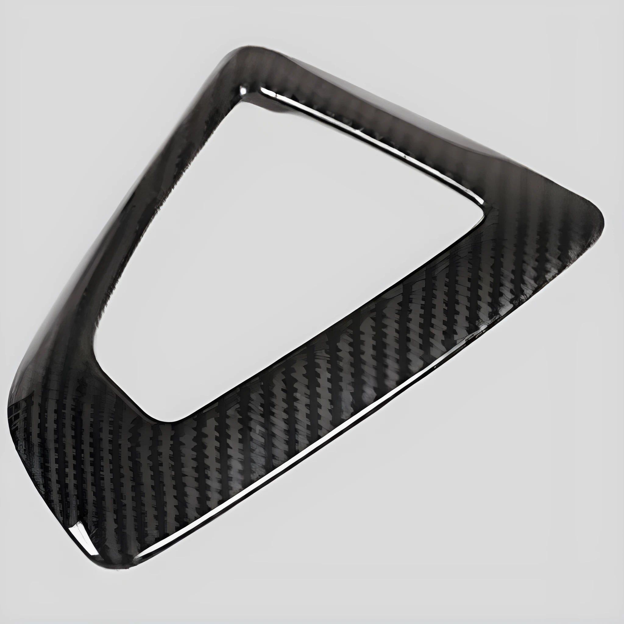 BMW carbon fibre pattern gear selector base frame trim panel for 1 2 3 4 Series