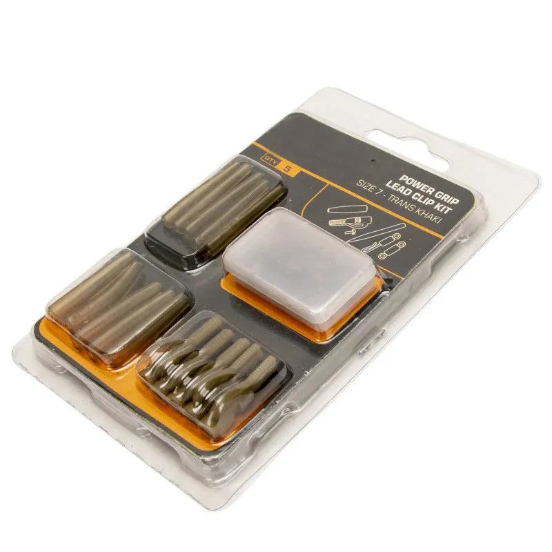 European carp fishing 30-piece accessory set with anti-winding pipes, threaded hose, rotations and screws