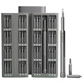 49-piece magnetic precision screwdriver set with nickel aluminium bronze construction for electronics repair