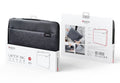 Solid colour leisure versatile portable notebook computer bag liner with plush polyester outer for 14 inch laptop