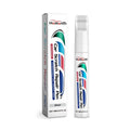Car scratch repair touch-up pen for minor paint chips and scratches on vehicle bodywork.