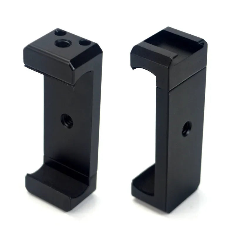 Aluminium alloy handheld bracket accessory for mounting Apple iPhone to table top tripod