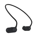 Waterproof MP3 sports swimming earphones with push-button controls on a 20cm unit.