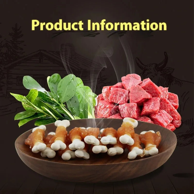 Betty Chicken Wrapped Milk Bone Dog Treats 400g pack natural protein chew sticks