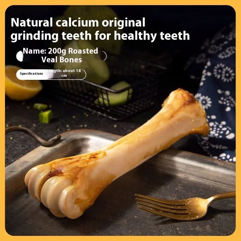 Large, medium, and small size molar rod chew toys for puppy teeth cleaning and training.