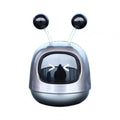 Robot-shaped car vent aromatherapy decoration with gel reservoir for fragrance diffusion