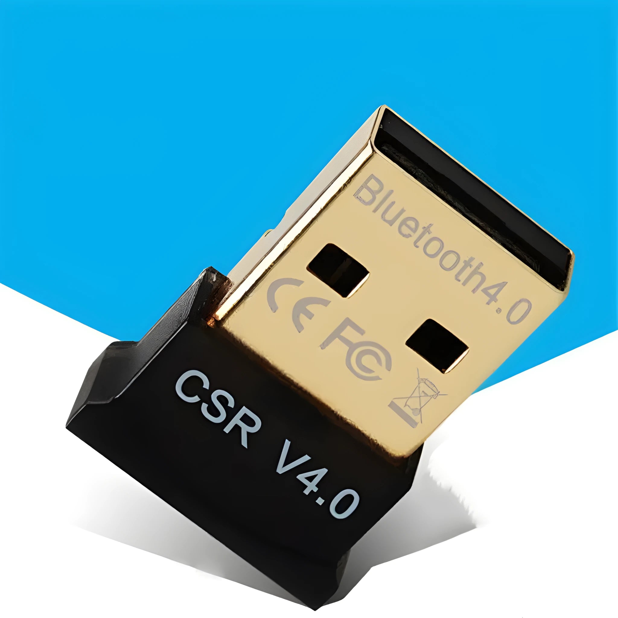 CSR4.0 Bluetooth USB adapter dongle 30 metre range plug and play small size