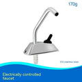 316 stainless steel RV faucet with electronic control and rotating spout