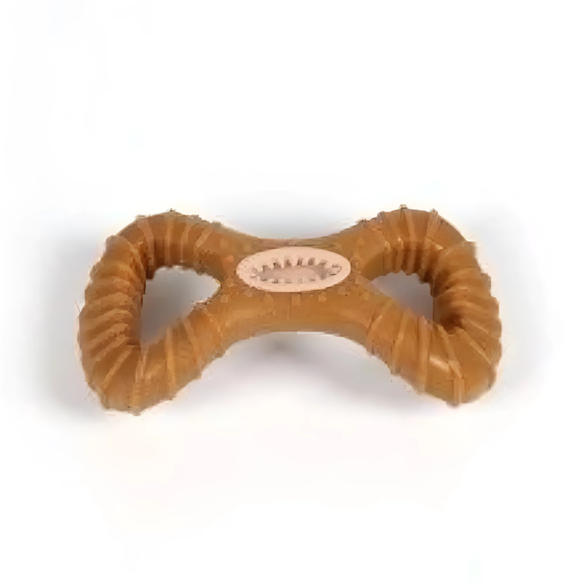 Durable dog chew toy for teeth cleaning in 8-shape and Y-shape designs