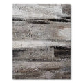 Handmade abstract oil painting on canvas, grey colours with texture, frameless and rolled, suitable for living room wall decor.