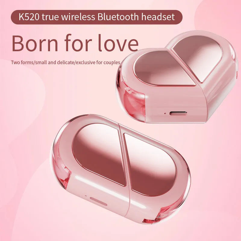 Creative rotatable K520 Bluetooth headset showing multiple colour options including black, white, and pink