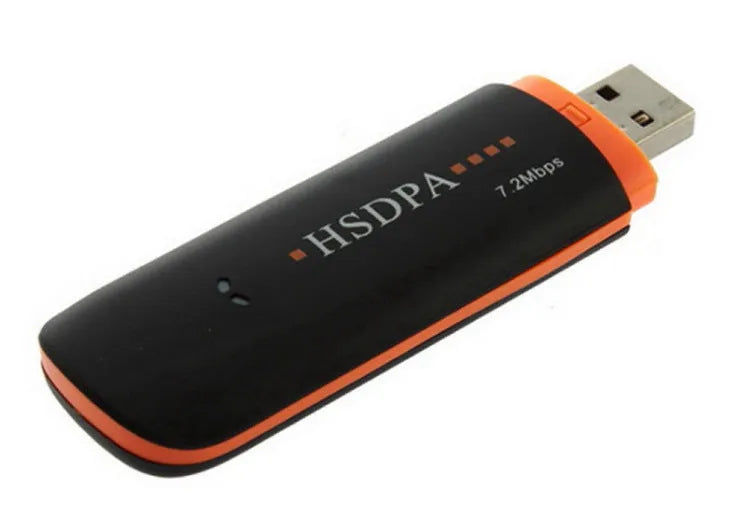3G wireless network card USB dongle modem in black, dual frequency 2G 3G UMTS GSM HSUPA