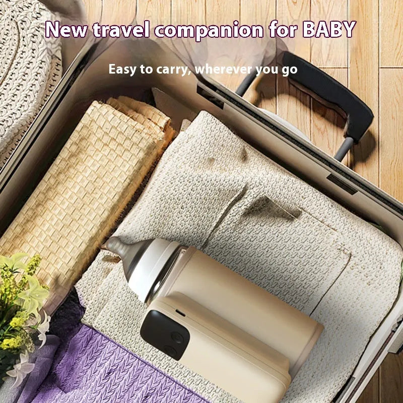 4th generation baby bottle insulation warmer with 8000mAh fast charging battery and universal design