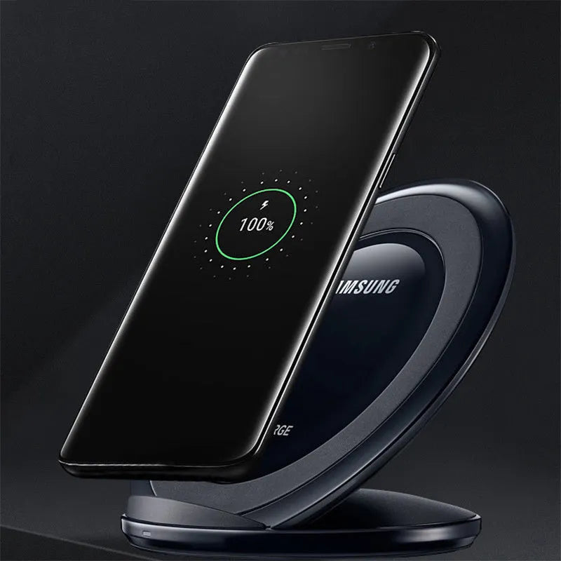 Qi wireless fast charging pad for Samsung Galaxy Note Edge in black and white colour options