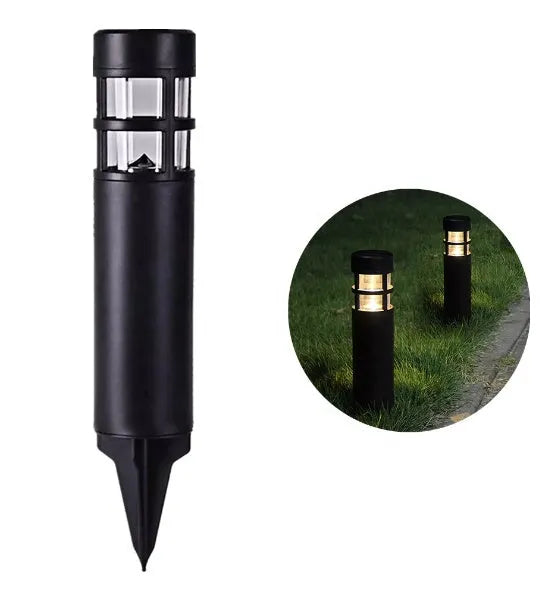 Solar lamp downlight floor outlet lawn lamp LED with 7.2x39.5cm dimensions for garden and landscape use