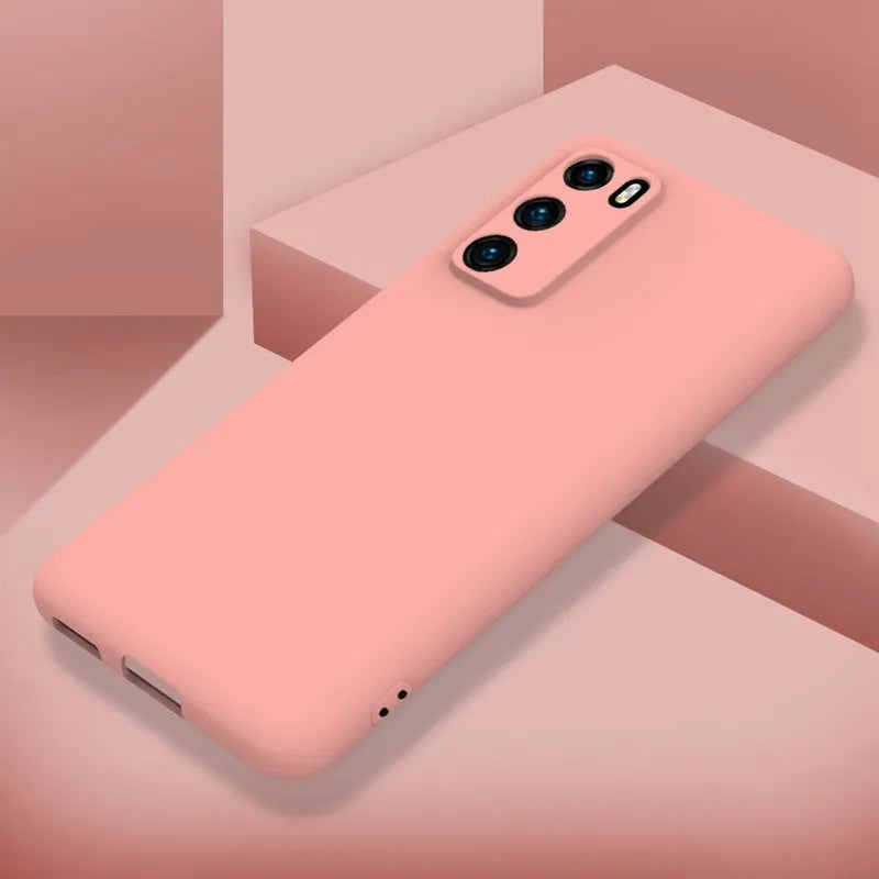Frosted TPU phone case for Huawei P40 Pro in Royal Blue – injection moulded simple back cover