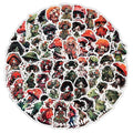 Little Zombie Stickers horror scarecrow decorative sticker pack 60 sheets mixed sizes 3 to 8cm