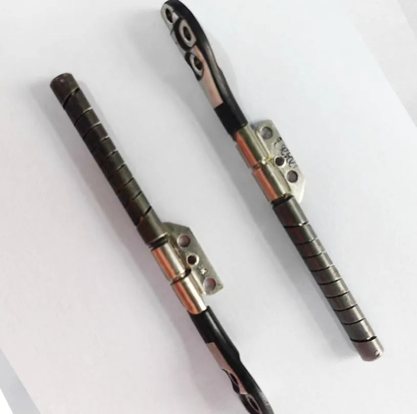 Pair of A1286 replacement screen spindles for MacBook Pro 15-inch laptop repair.
