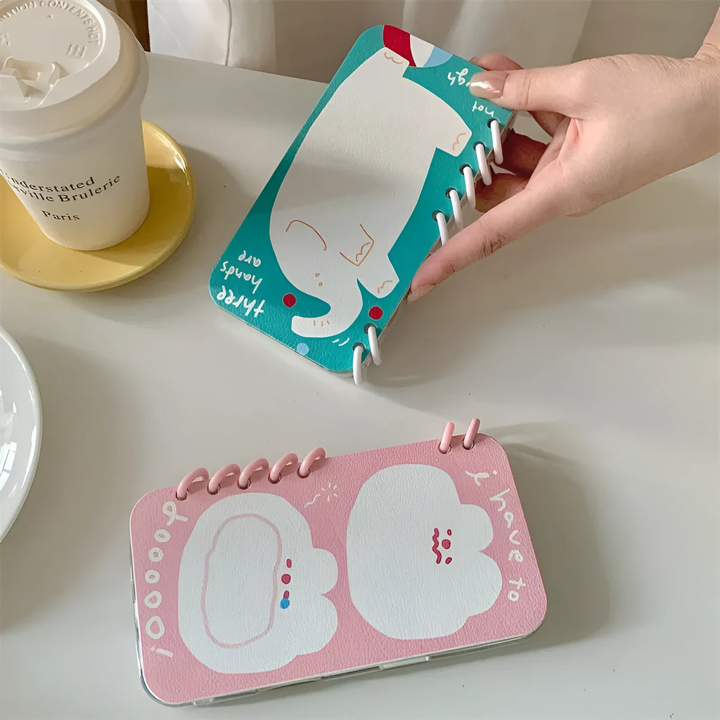 Shockproof TPU phone case with cartoon elephant design for iPhone, full coverage protective cover