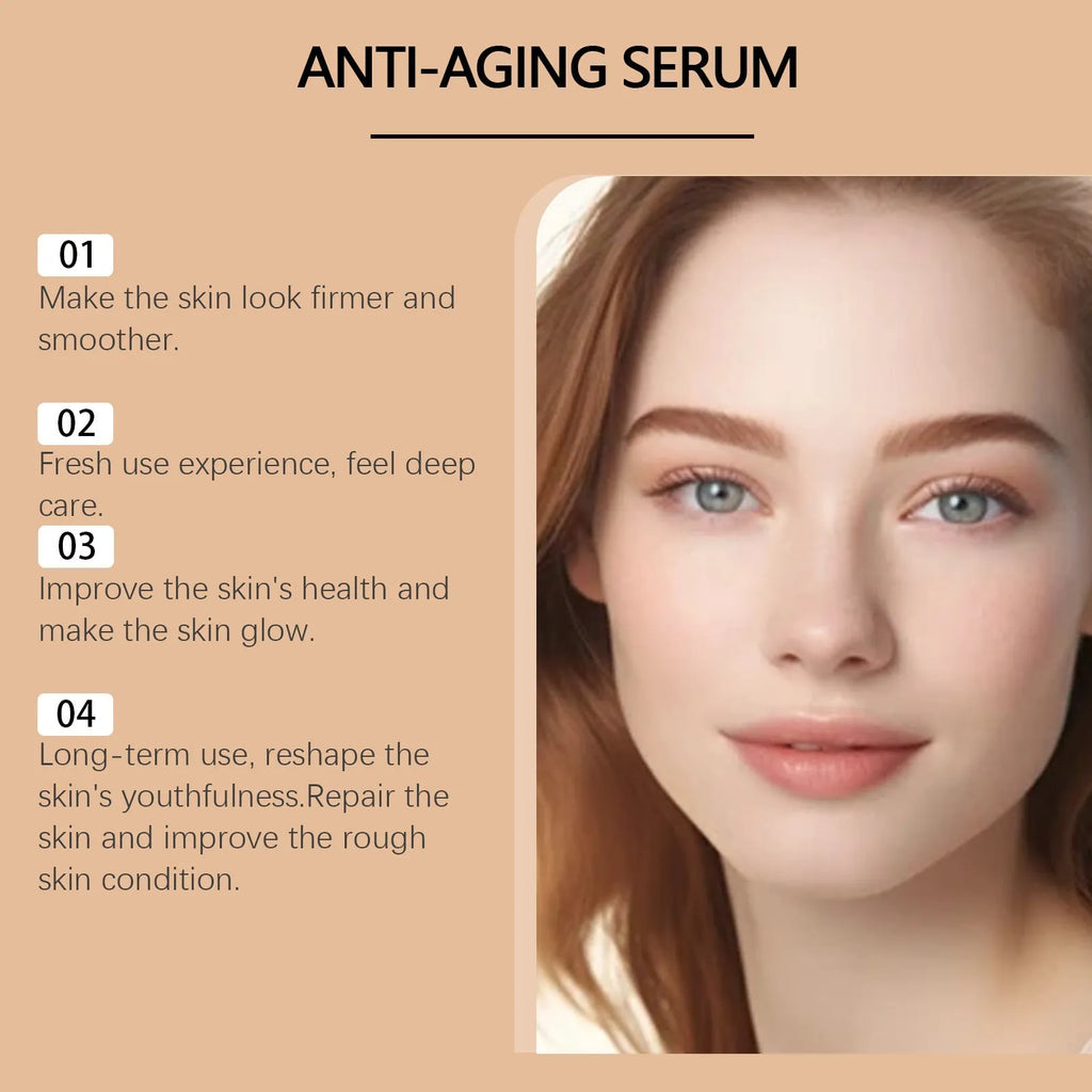 30ml anti-aging essence liquid bottle with dropper applicator for facial skincare