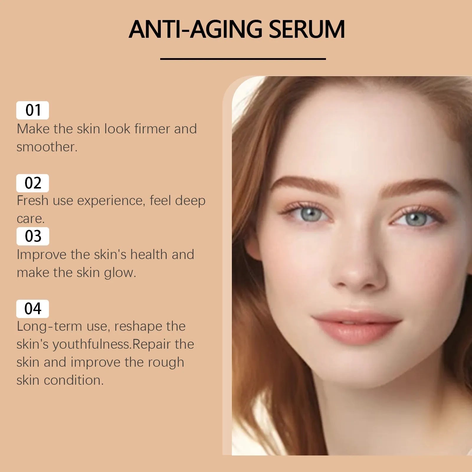 30ml anti-aging essence liquid bottle with dropper applicator for facial skincare