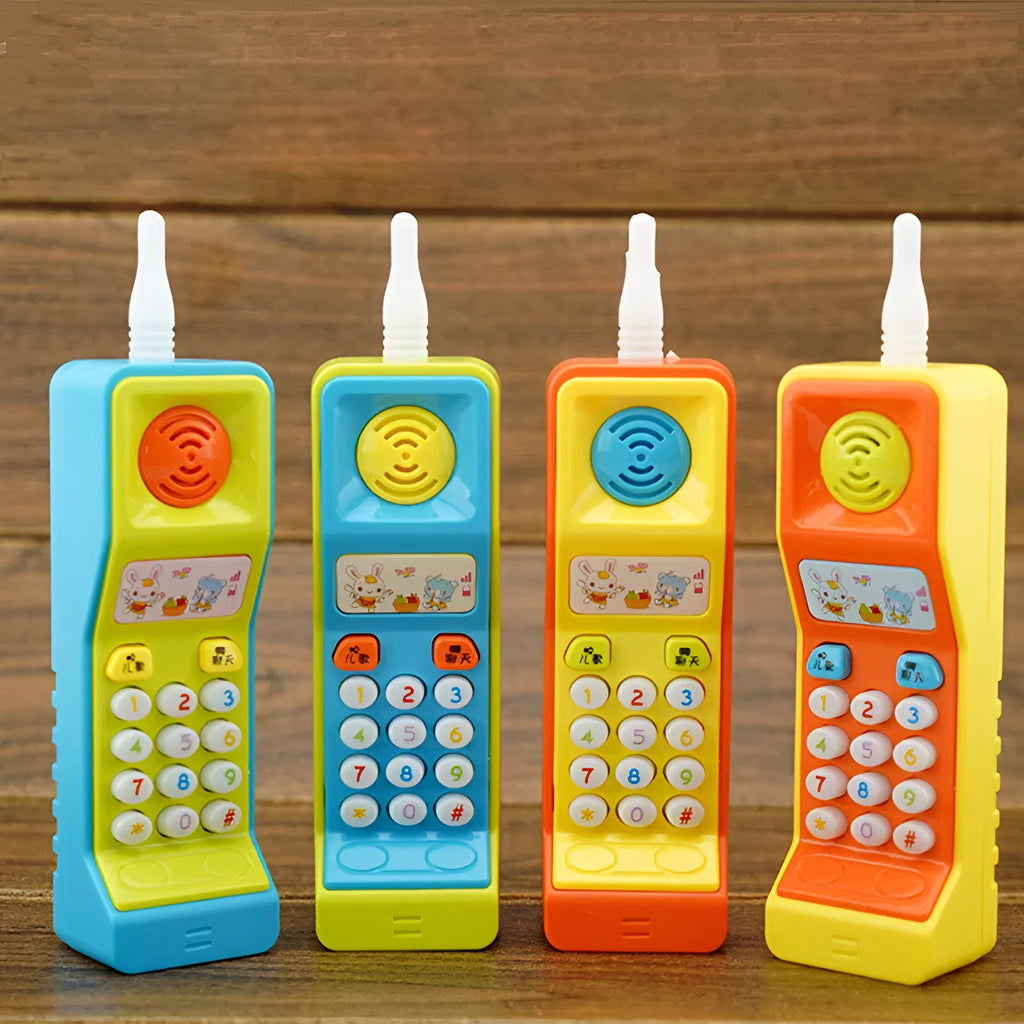 Children's battery-powered cartoon animal toy with sound and light features for age 3.