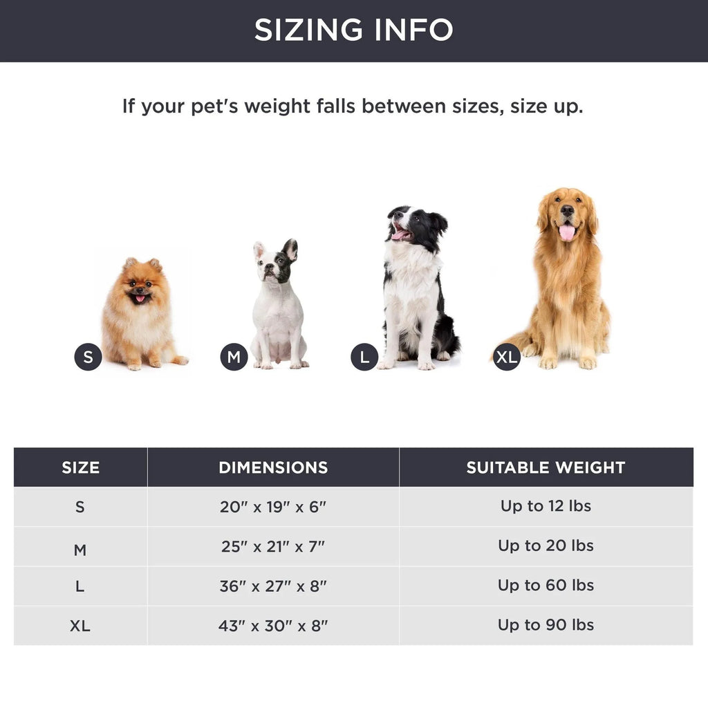 Soft faux fur pet bed for dogs and cats with removable cover in beige colour