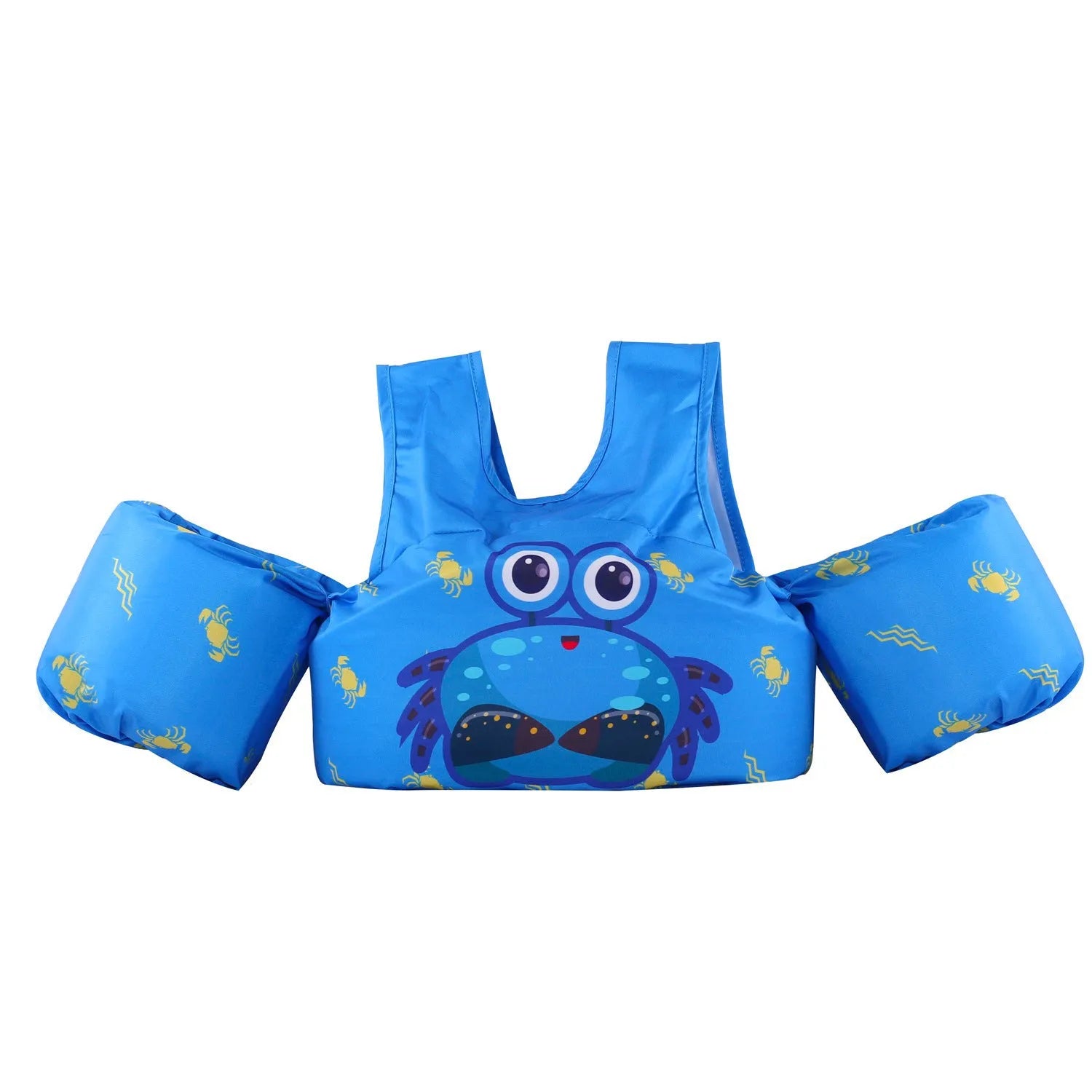 Children's inflatable arm swimming ring with cartoon designs for water safety