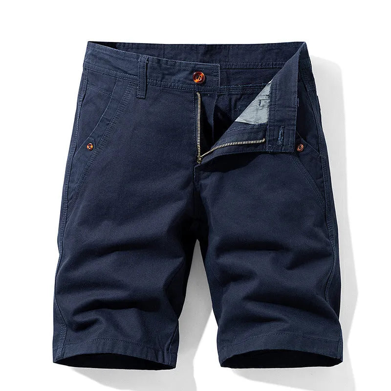 Cotton casual overalls with straight leg opening and zip fly in multiple colour options