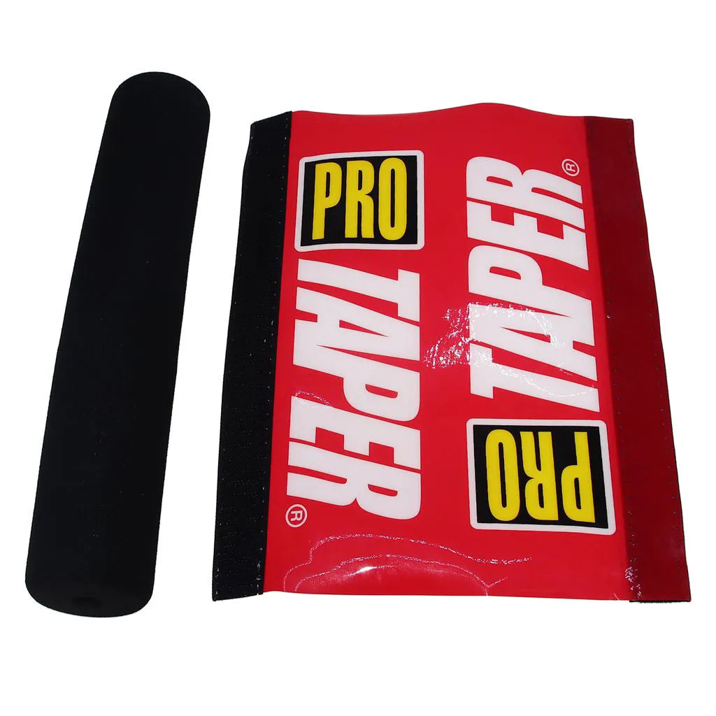 25cm motorcycle foam chest protector cover in choice of black, blue, or red colour.