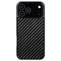 17 Series Twill Black mobile phone case for iPhone models 12 to 17 with textured black finish