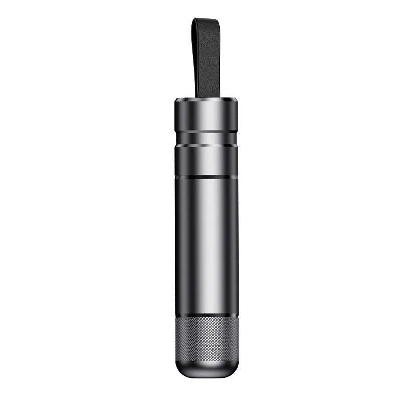 Aluminium alloy car safety hammer with seatbelt cutter and LED torch in 20x88mm size