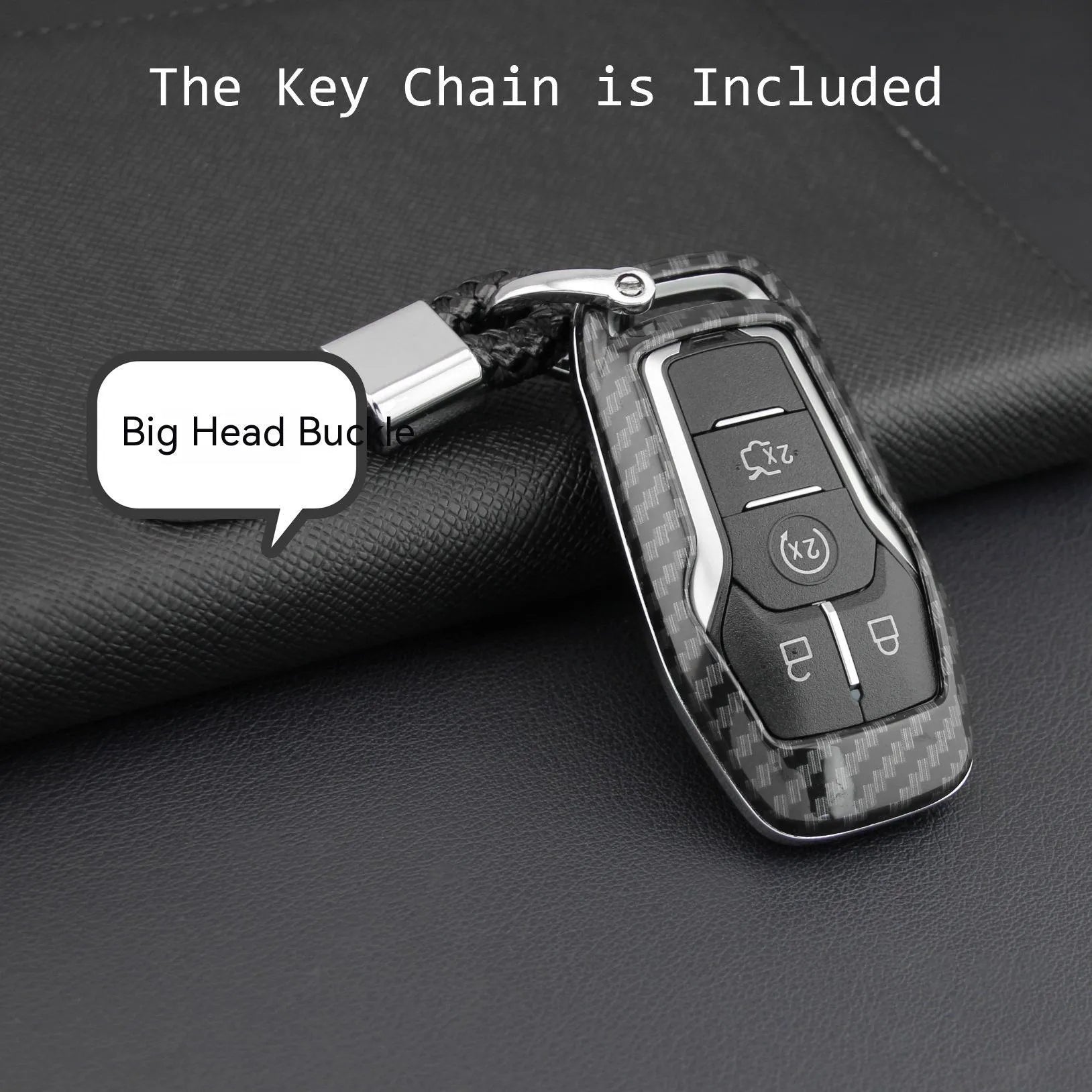 Plastic car key remote protective shell with optional buckle for vehicle key fob protection