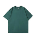 240g heavy cotton loose fit t-shirt in solid colours with short sleeves and pullover style