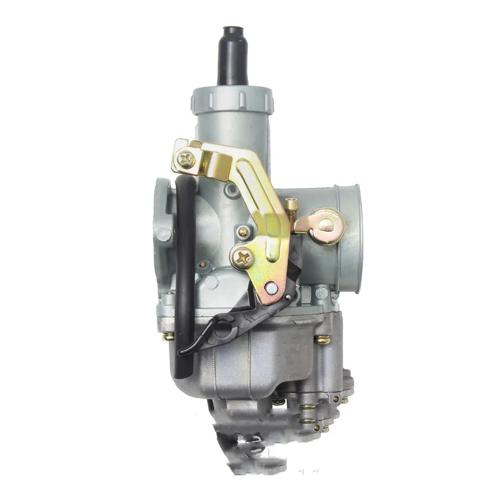 PZ27B zinc aluminium alloy motorcycle carburettor with 27mm water inlet for CG 150 125cc engines.