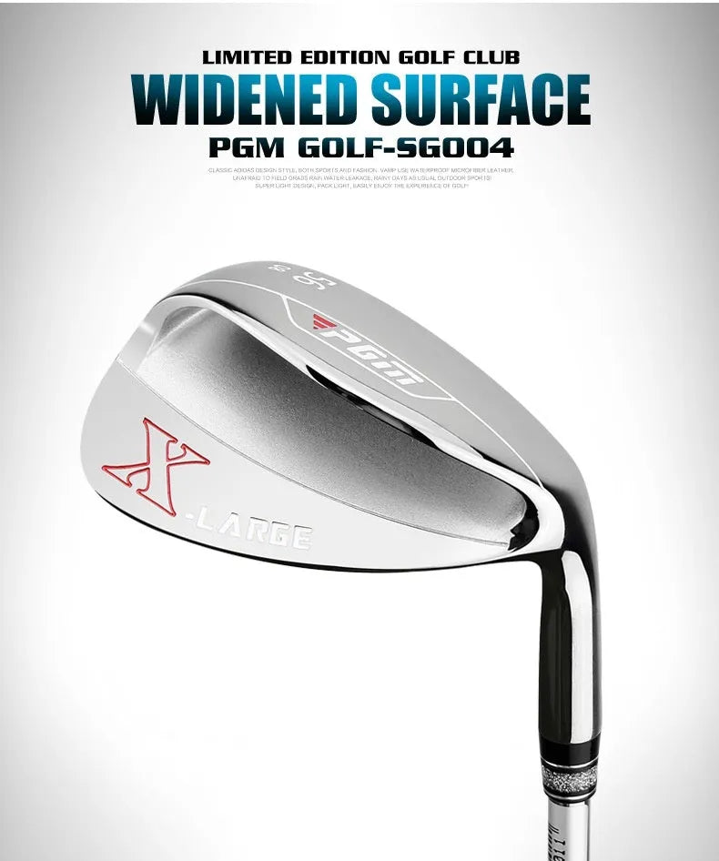 PGM Golf Sand Rod Men's Wedge with CNC groove face and wide sole in colour option
