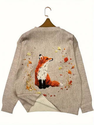Men's digital print lapel collar long sleeve shirt in loose fit style with printed pattern design